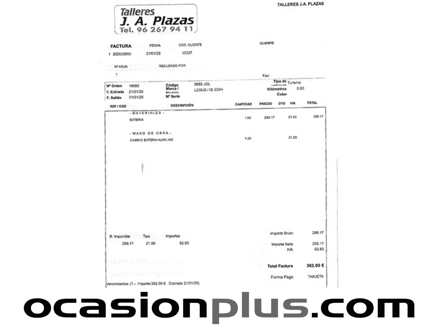 Foto Lexus IS Lexus IS 300h Executive sedan (223 CV)