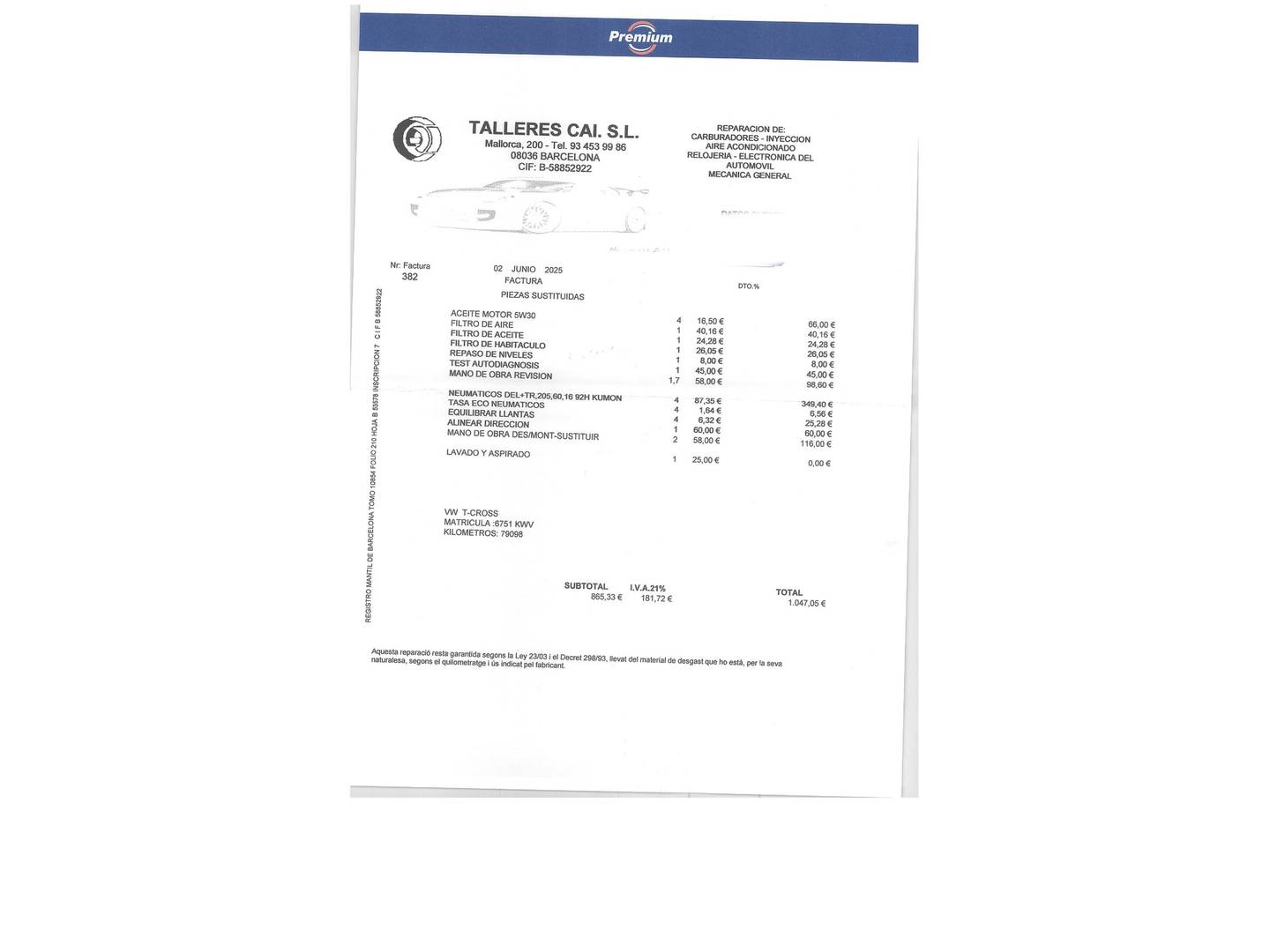 Foto Volkswagen T-Cross Volkswagen T-Cross Advance 1.0 TSI (115 CV)