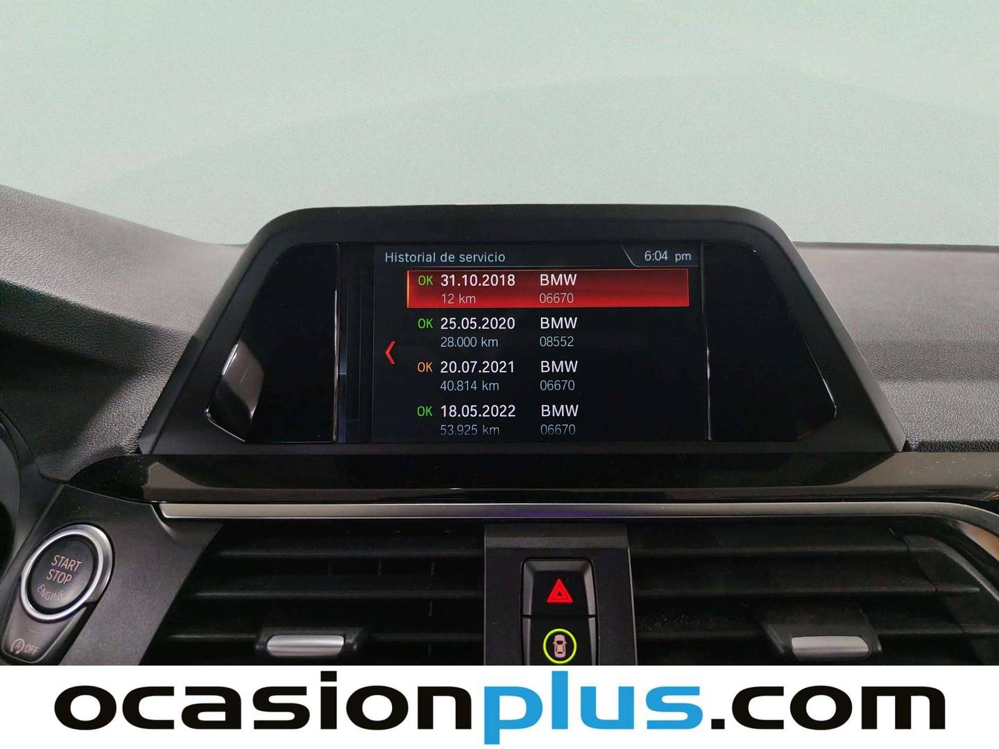 Foto del mantenimiento del BMW X3 BMW X3 xDrive20d (190 CV)