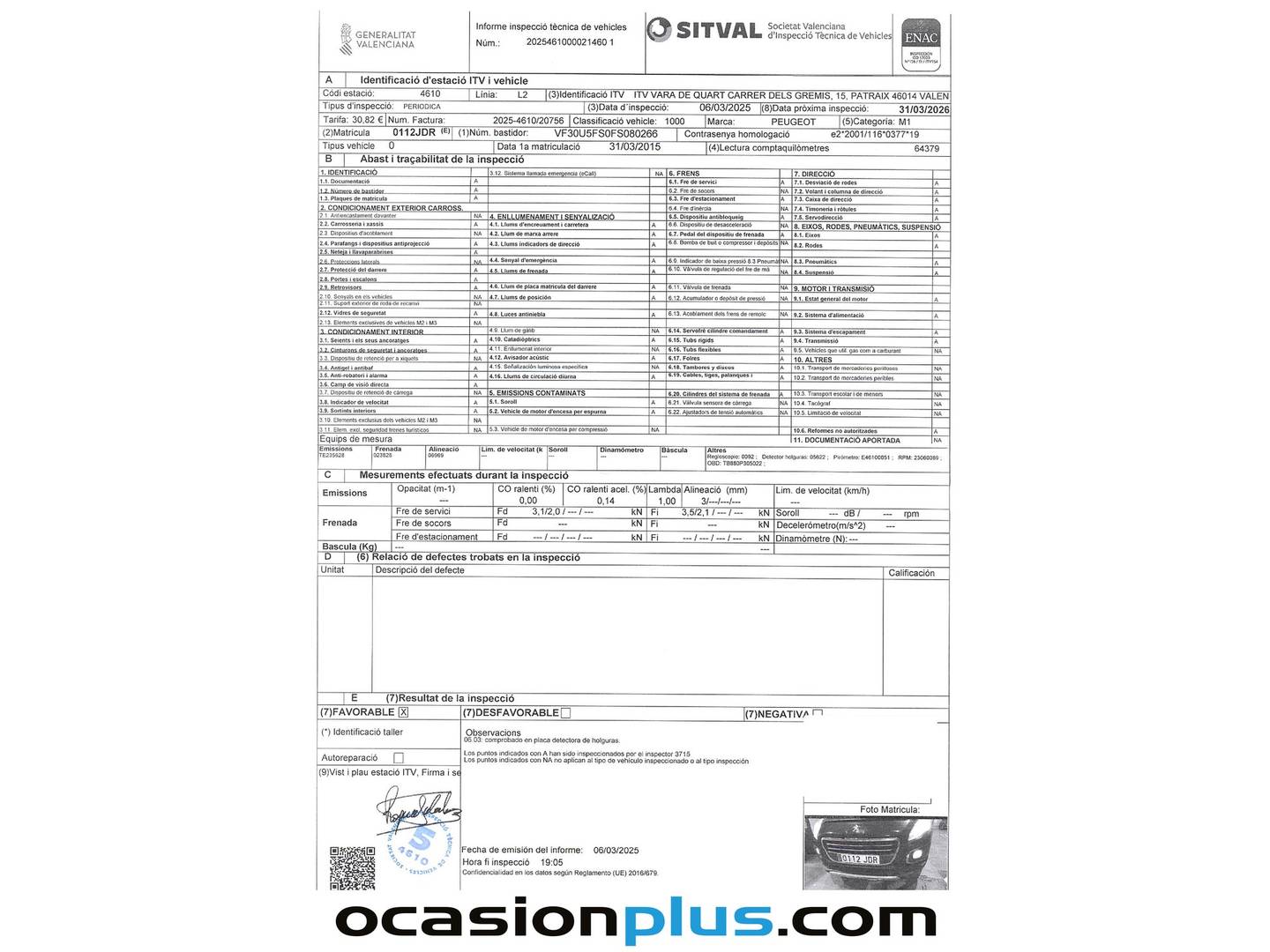 Peugeot 3008 Peugeot 3008 1.6 VTI Style (120 CV) de ocasión