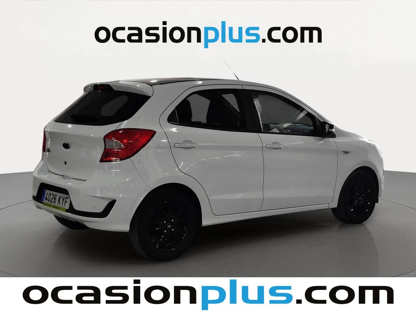 Foto trasera Ford Ka+ Ford Ka+ 1.2 Ti-VCT White Edition 85 CV) derecha