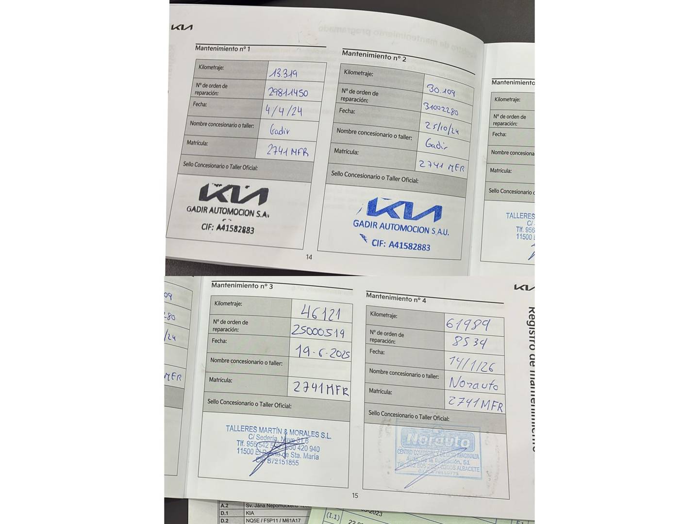 Foto del mantenimiento del KIA Sportage Kia Sportage 1.6 T-GDi Drive 4x2 (150 CV)