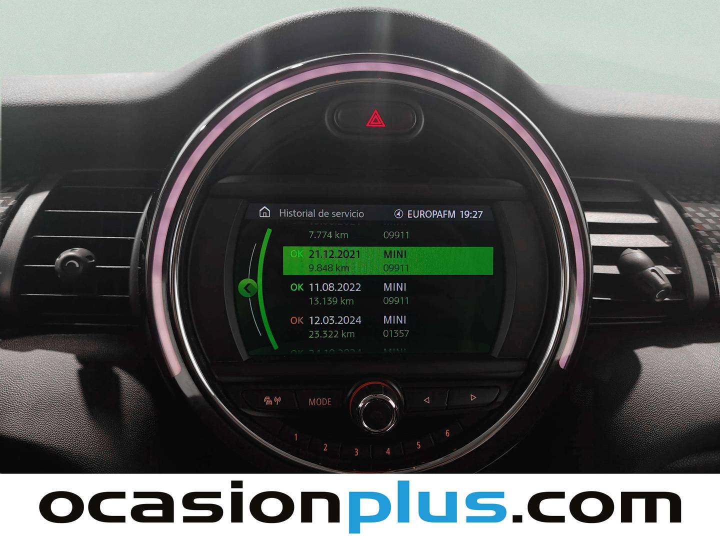 Foto del mantenimiento del Mini MINI MINI MINI Cooper 5 Puertas Cooper 5 Puertas S (192 CV)