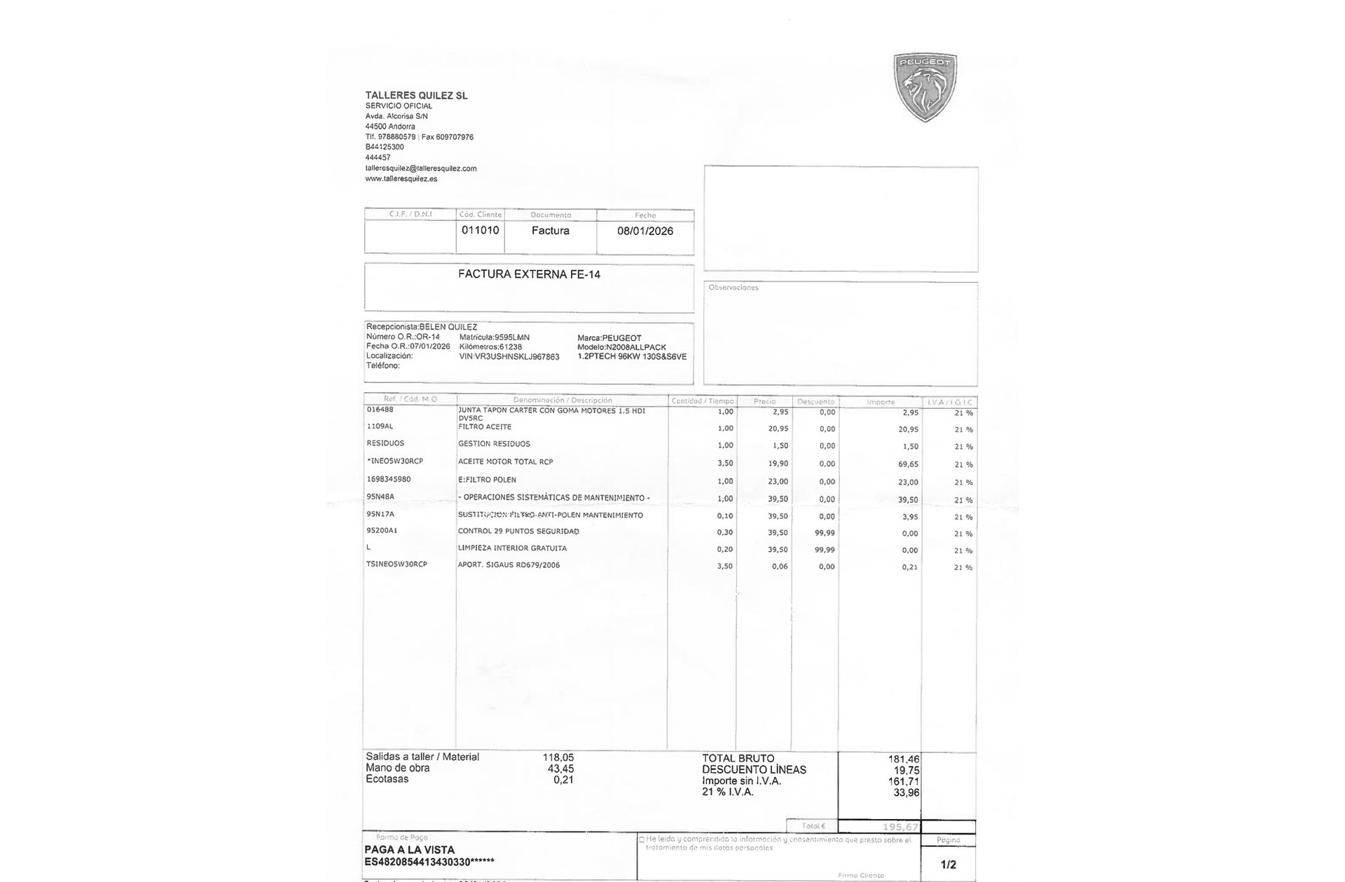 Peugeot 2008 PureTech 130 Allure Pack - foto 19