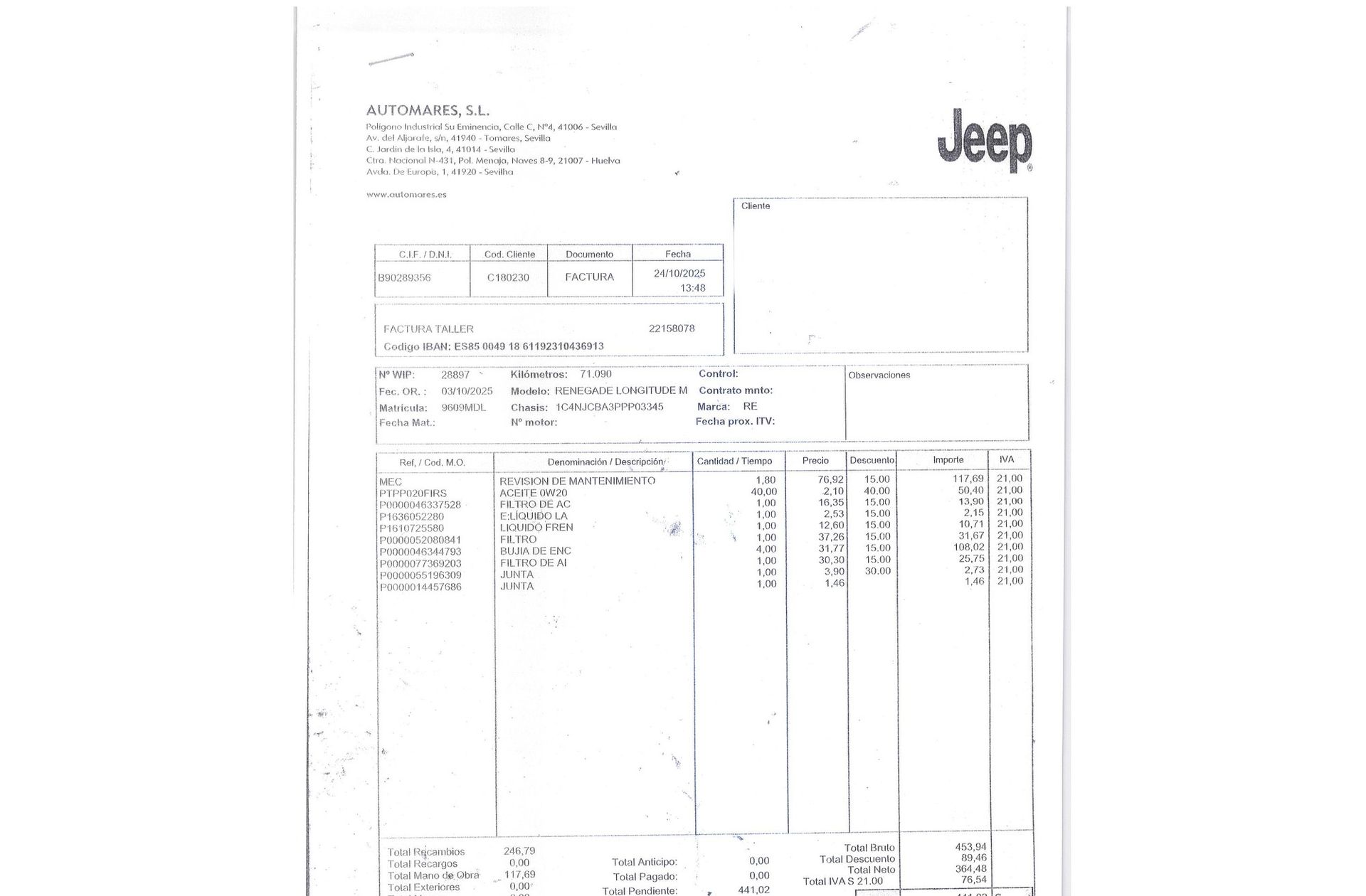 Jeep Renegade eHybrid Longitude ATX - foto 15