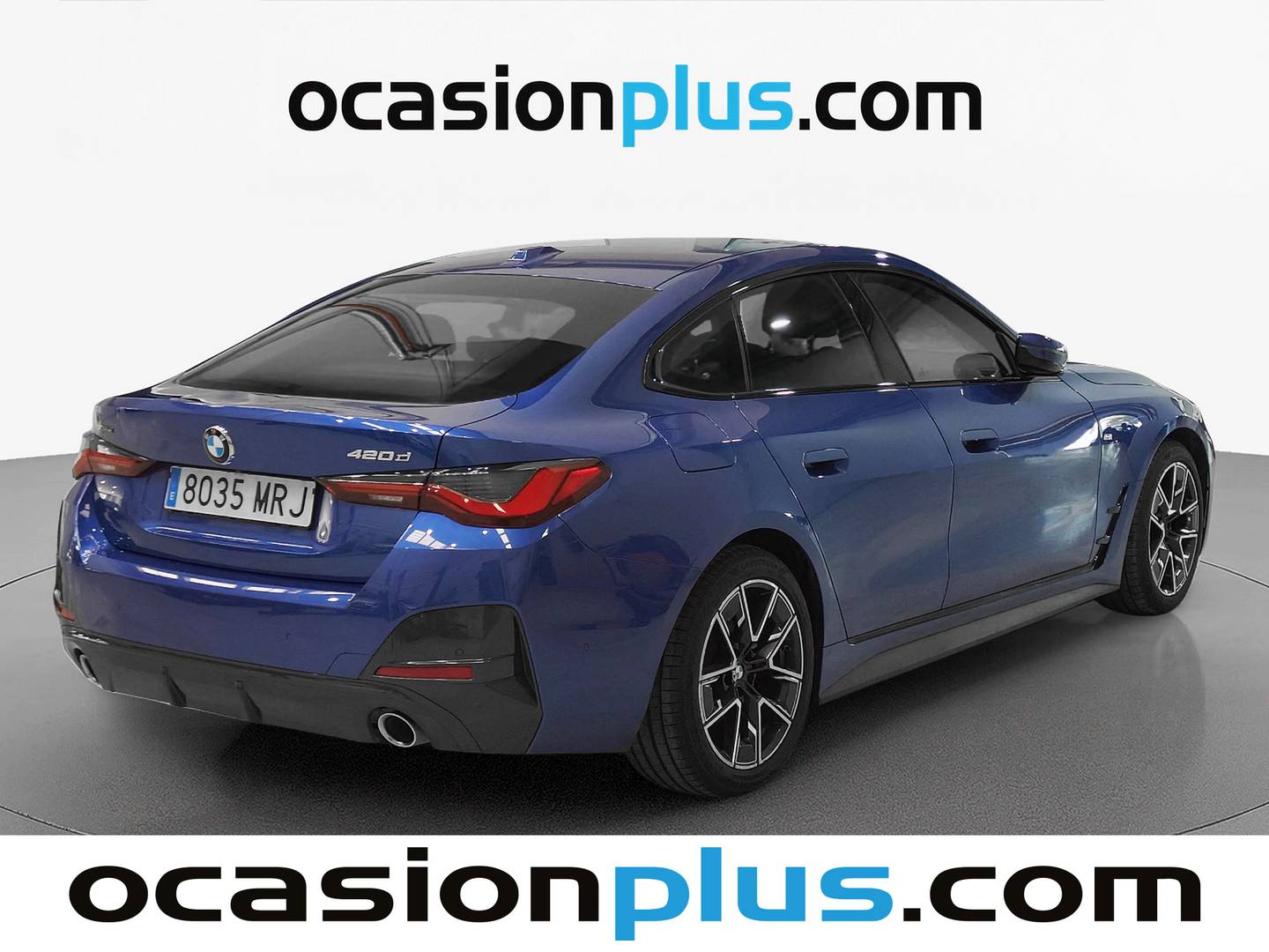Foto trasera BMW Serie 4 BMW Serie 4 420d Gran Coupe (190 CV) Pack M izquierda