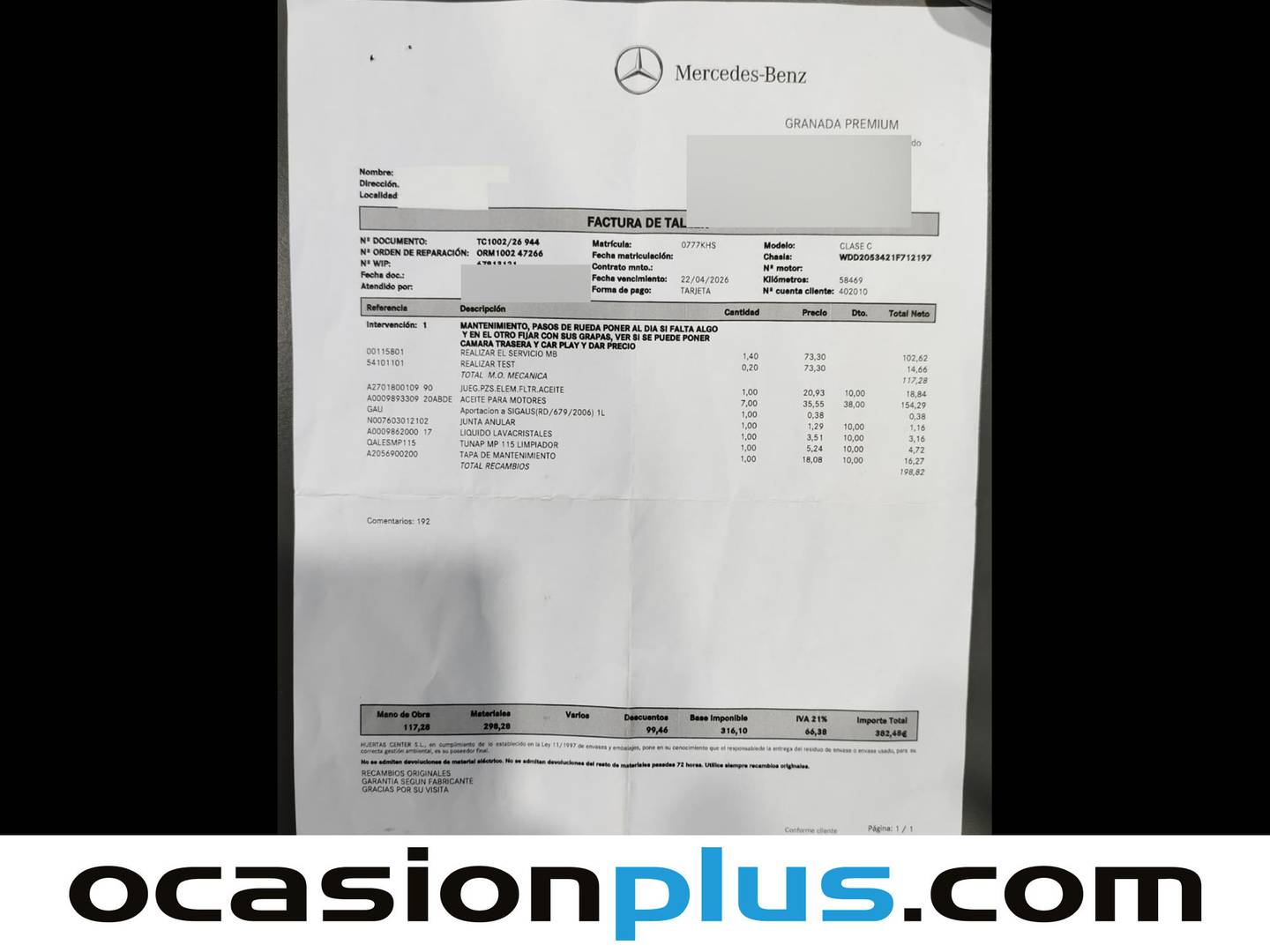 Mercedes Clase C Mercedes Clase C C 200 Coupe (184 CV) Pack AMG de segunda mano