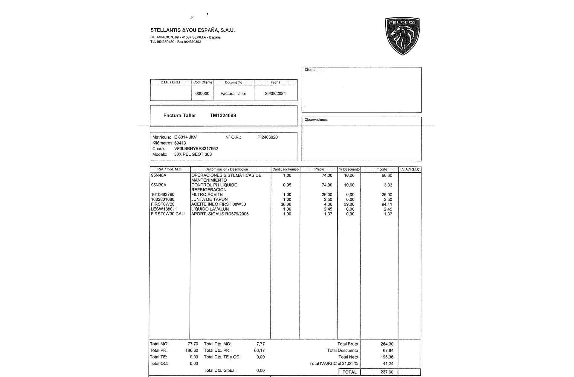 Peugeot 308 BlueHDi 100 Style - foto 18