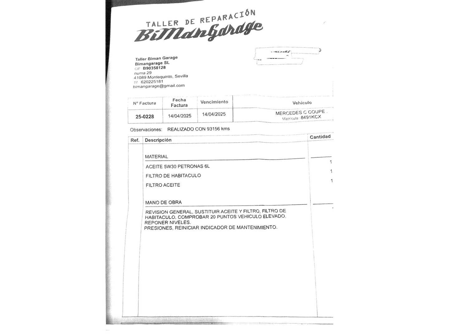 Foto Mercedes Clase C Mercedes-Benz Clase C Coupe 220 d (170 CV) Pack AMG