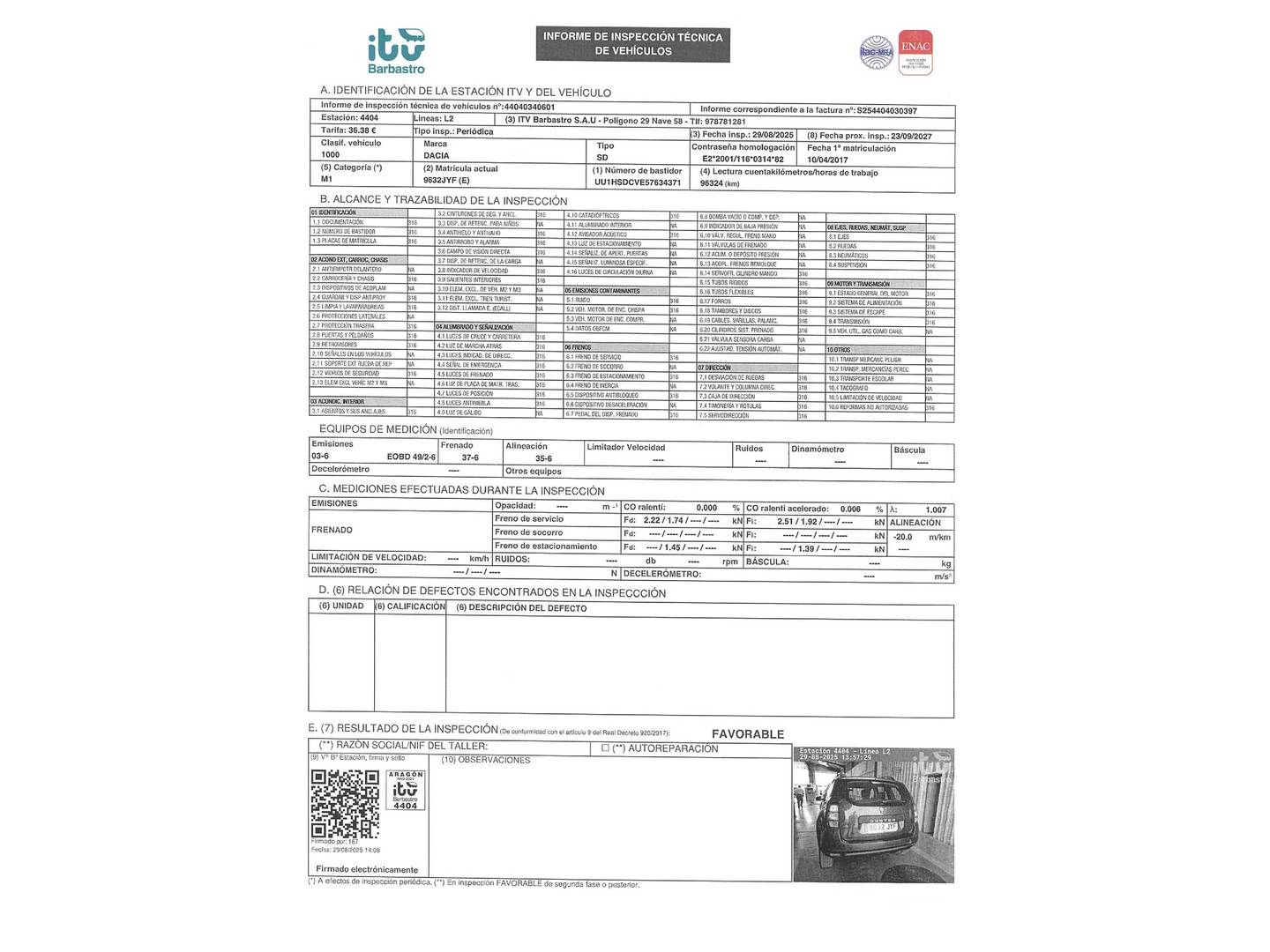 Dacia Duster Dacia Duster Ambiance 1.6 (114 CV) de segunda mano
