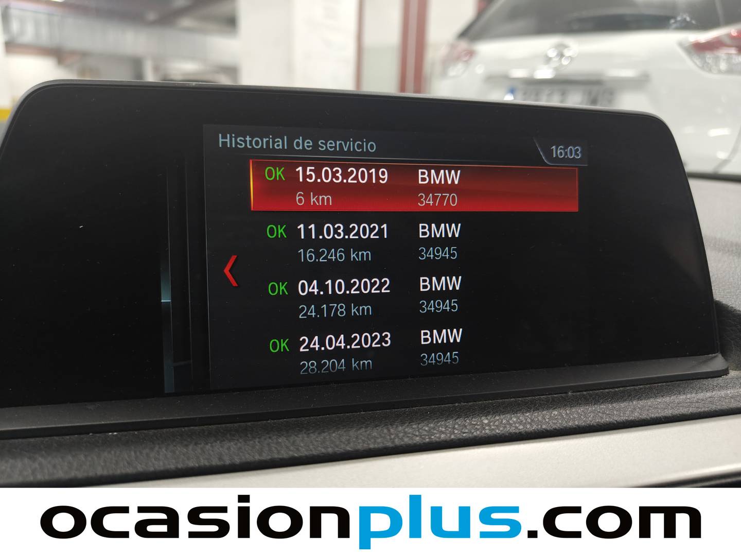 Foto del mantenimiento del BMW Serie 1 BMW Serie 1 116i (109 CV)
