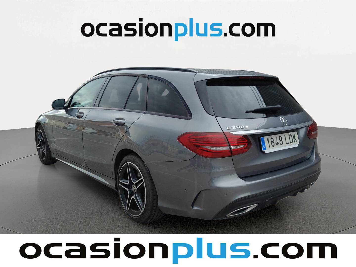 Foto trasera Mercedes Clase C Mercedes Clase C C Estate 200 d (160 CV) Pack AMG izquierda