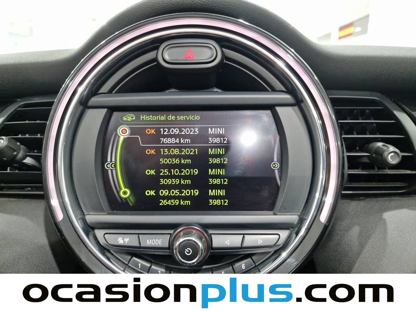 Foto del mantenimiento del Mini MINI Mini MINI Cooper Cabrio D (116 CV)