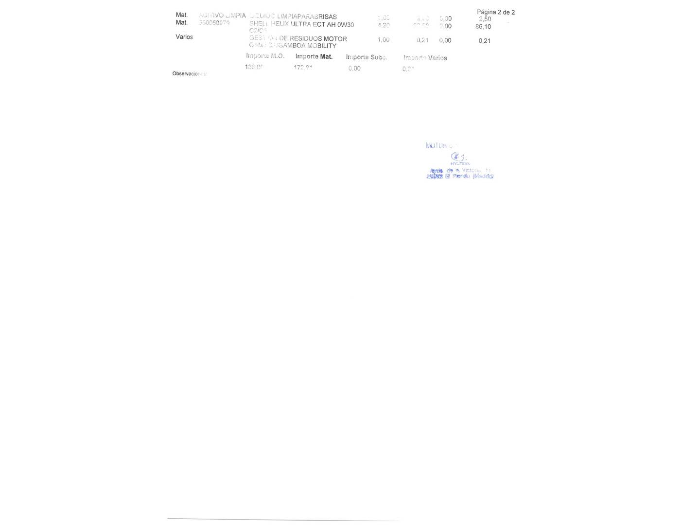 Foto del mantenimiento del Hyundai i30 Hyundai i30 1.5 TGDI 48V N-Line (160 CV)