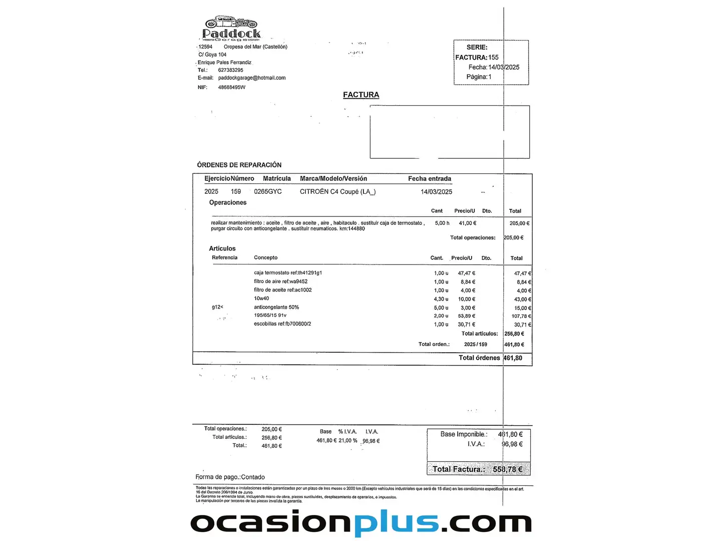 Foto Citroën C4 Citroen C4 1.4i 16v Cool  (88 CV)