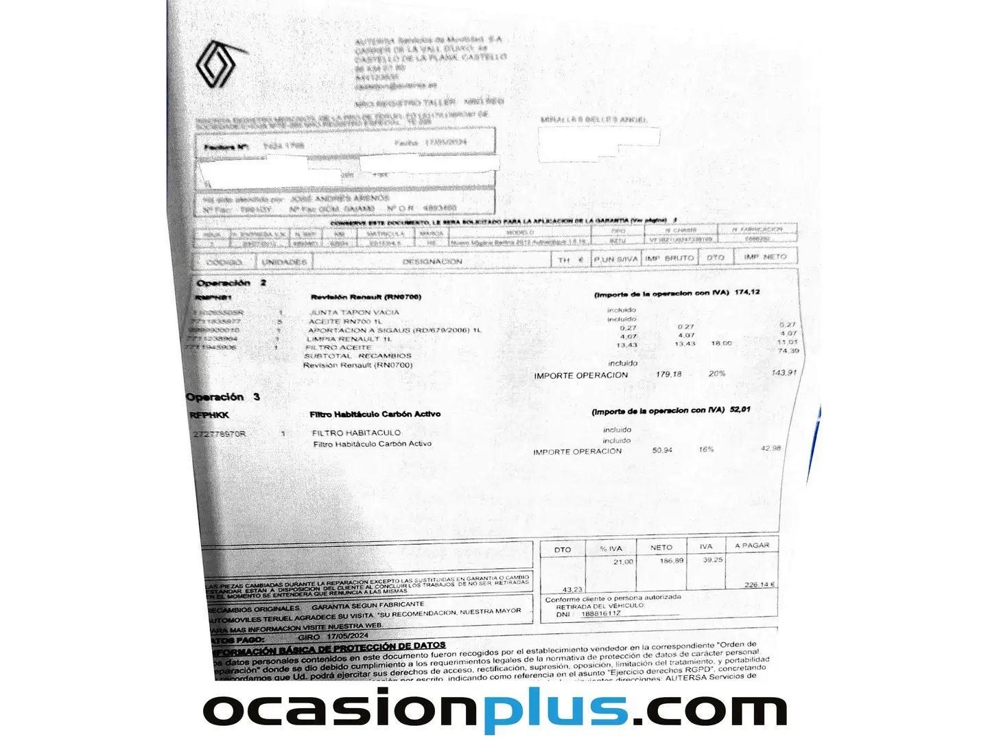 Foto Renault Mégane Renault Megane 1.6 16v Authentique (110 CV)