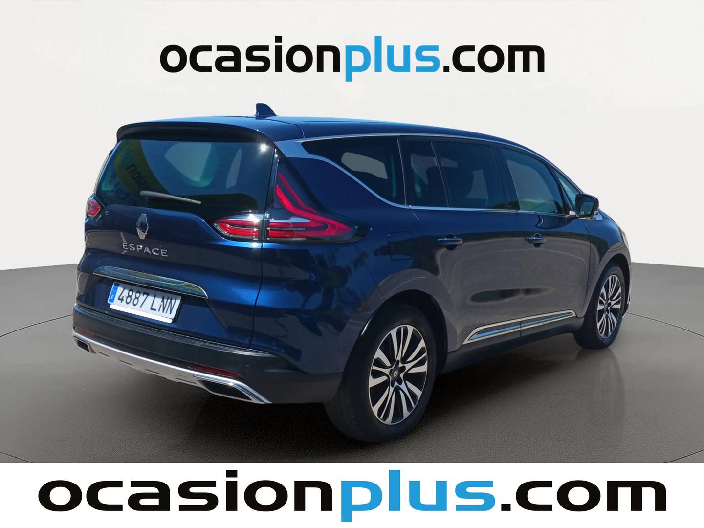 Foto trasera Renault Espace Renault Espace Initiale Paris Blue dCi (200 CV) EDC 7 Plazas derecha