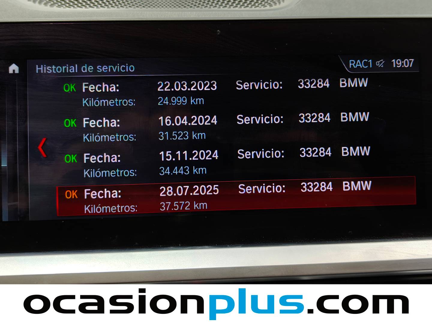 Foto del mantenimiento del BMW Serie 3 BMW Serie 3 318d (150 CV) Paquete M
