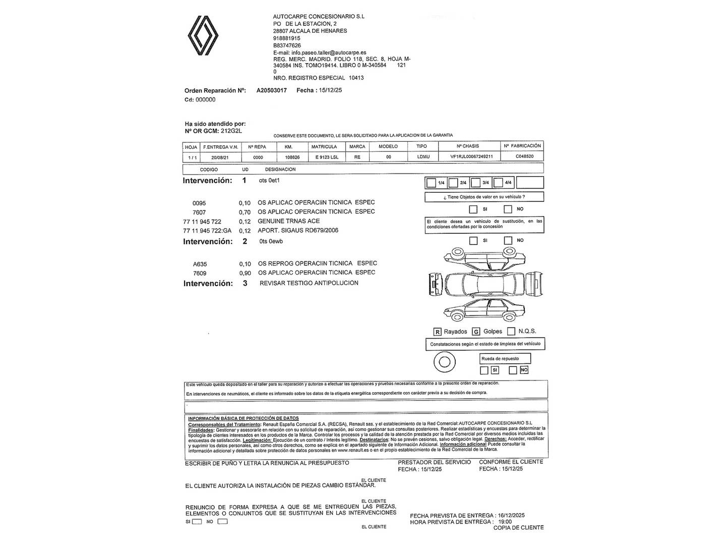 Foto Renault Arkana Renault Arkana Zen E-Tech Híbrido (145 CV)