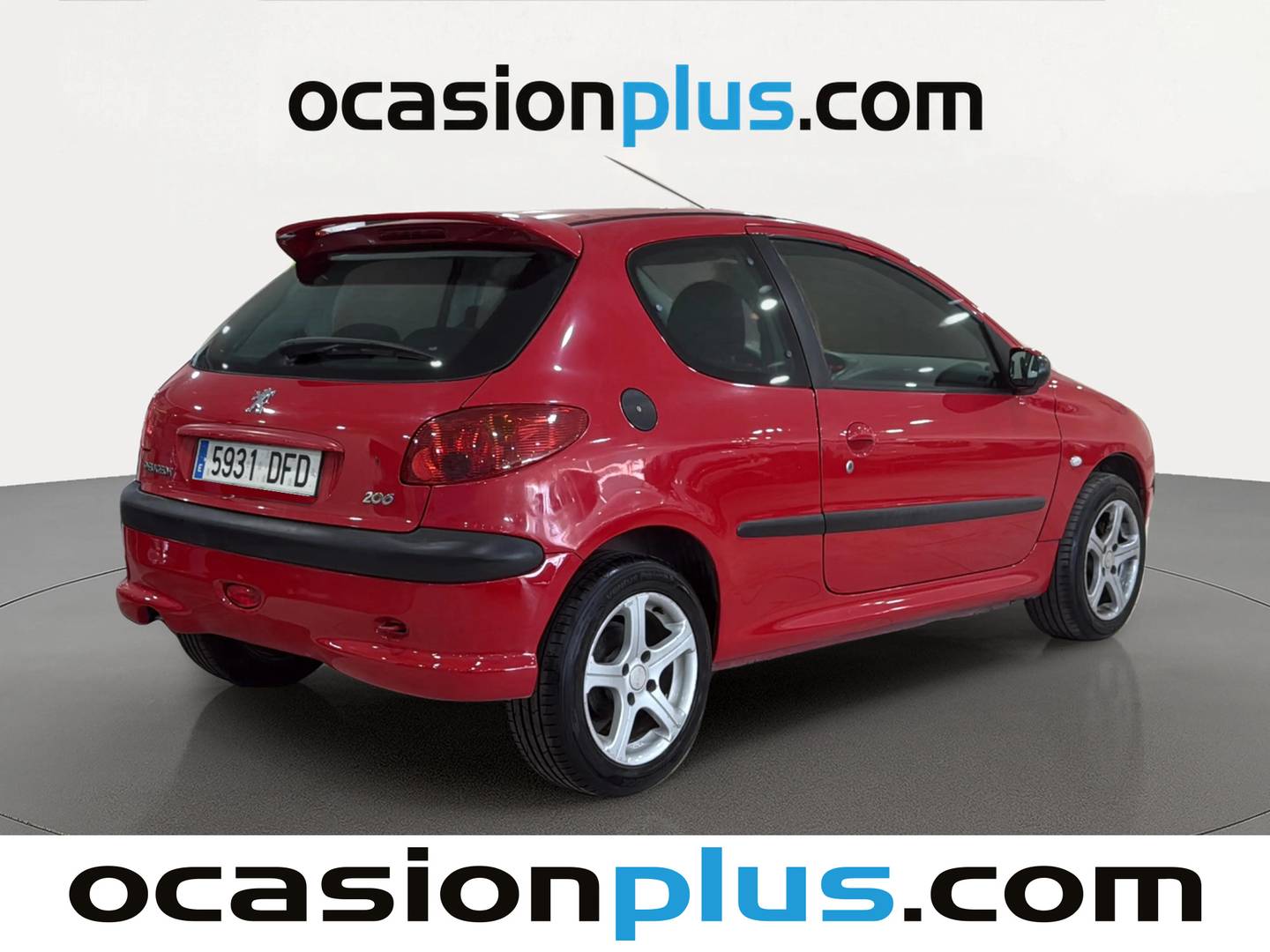 Foto trasera Peugeot 206 Peugeot 206 75 Refri (75 CV) izquierda