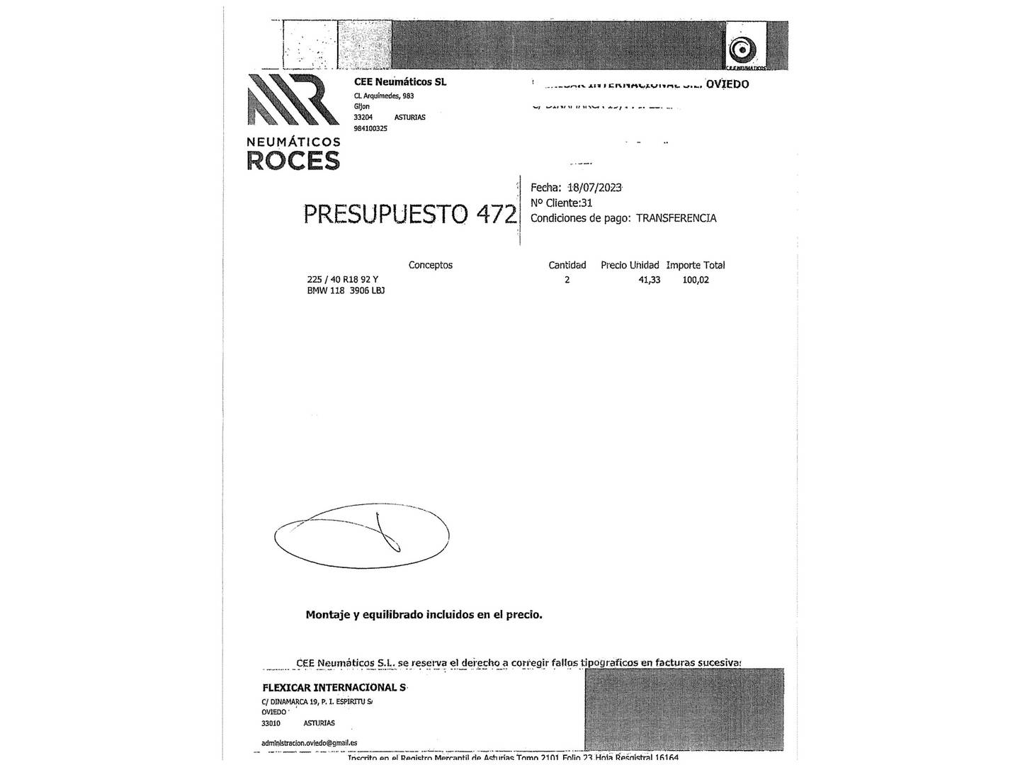 Foto del mantenimiento del BMW Serie 1 BMW Serie 1 118d (150 CV) Pack M