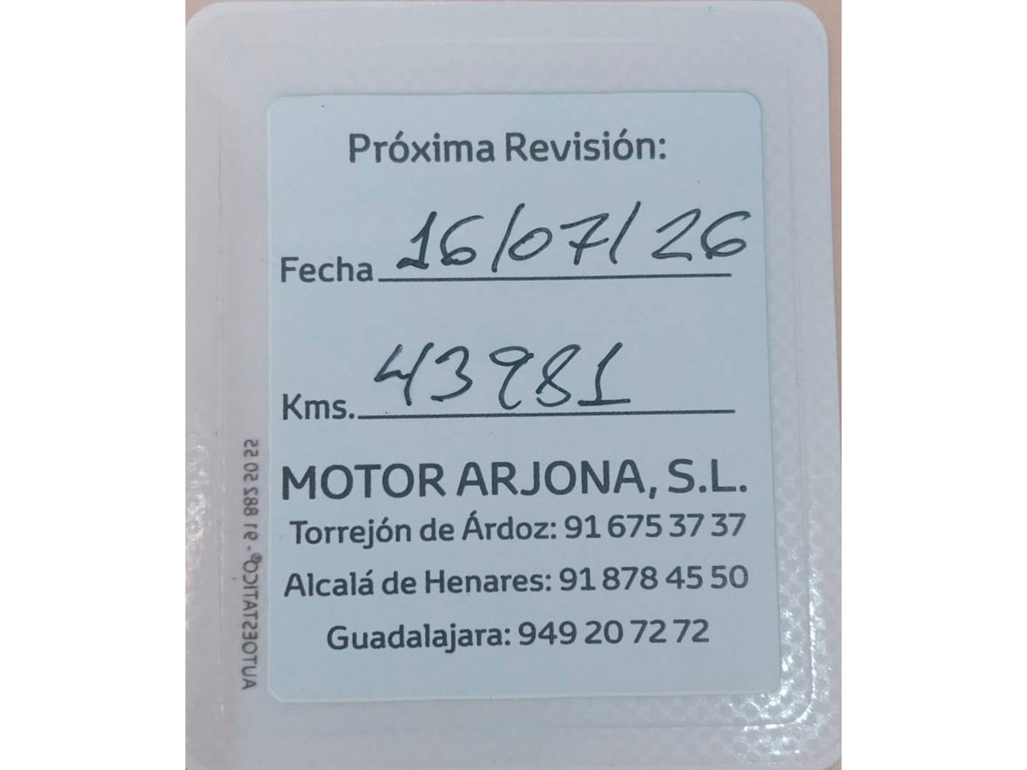 Foto del mantenimiento del Toyota Corolla Toyota Corolla 140H Active Plus Touring Sport (140 CV)