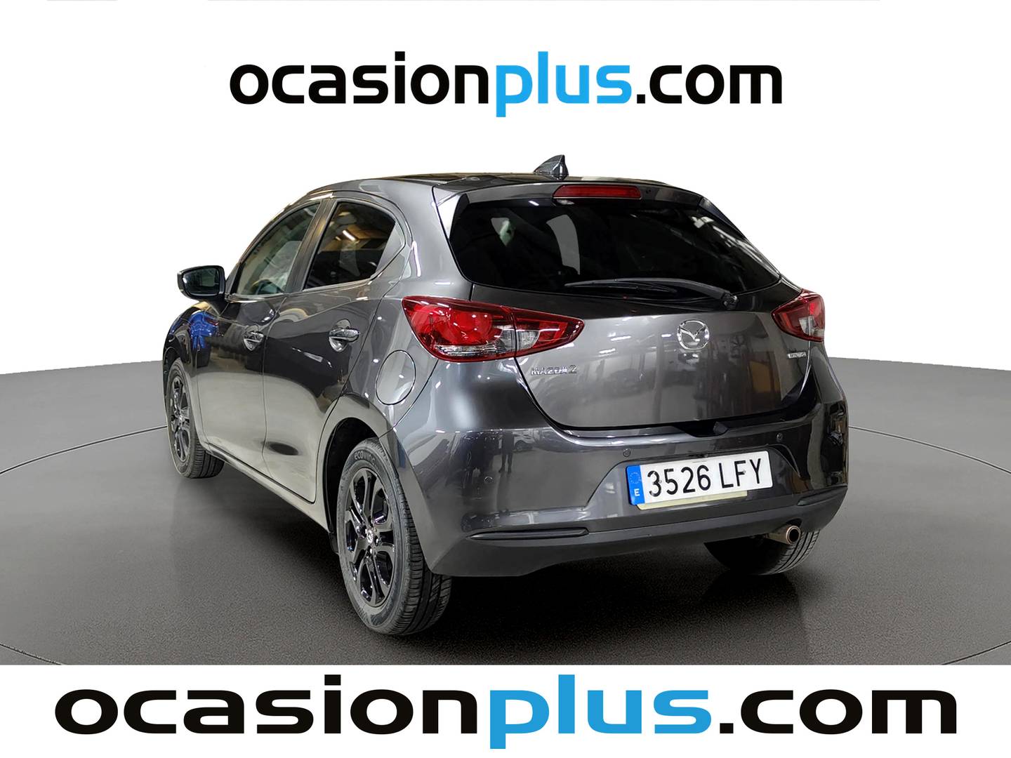Foto trasera Mazda Mazda2 Mazda Mazda 2 1.5 GE Zenith Navy Auto (90 CV) izquierda