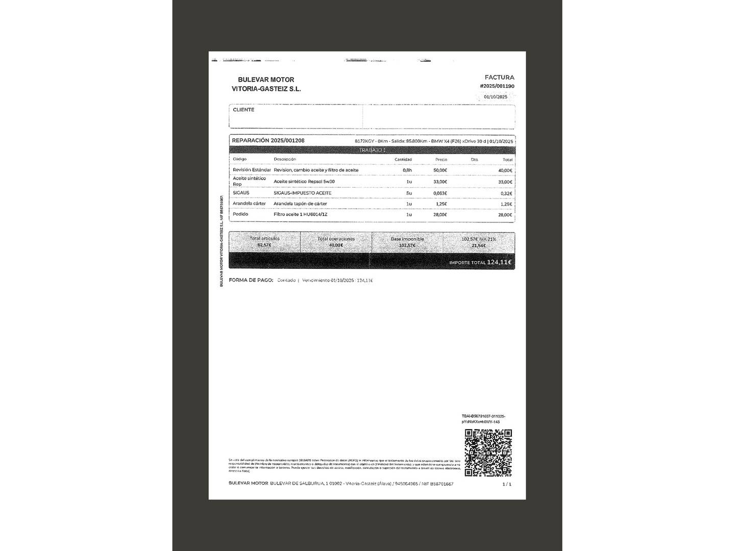 Foto BMW X4 BMW X4 xDrive20d  (190 CV) 4x4