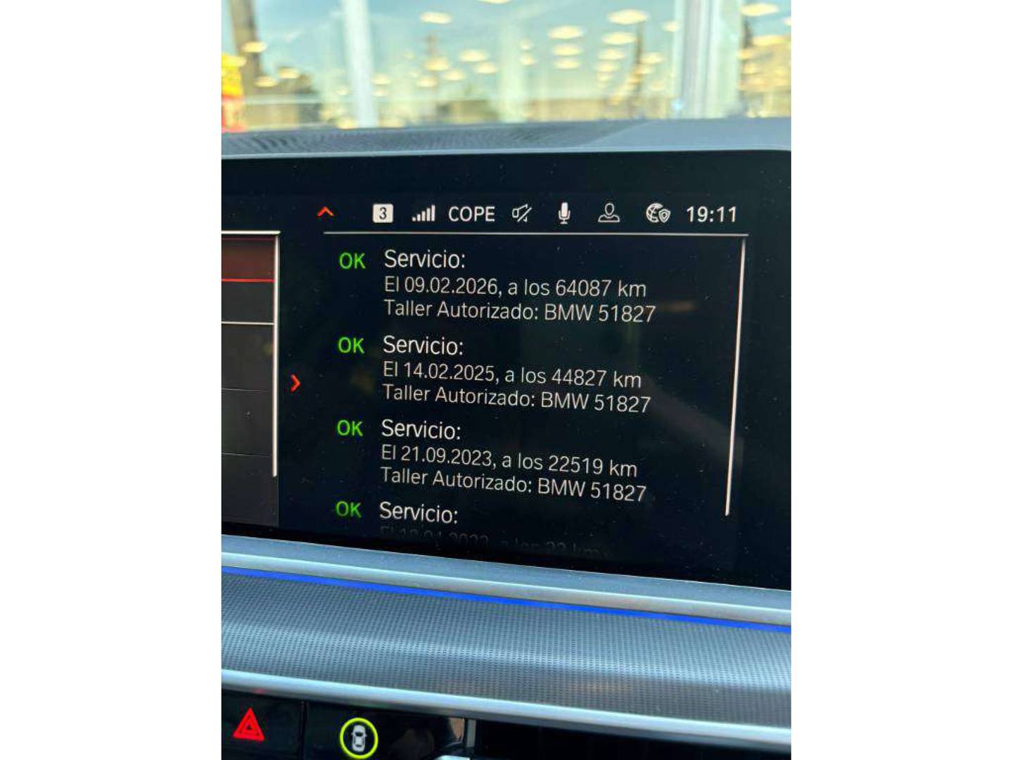 Foto del mantenimiento del BMW X5 BMW X5 xDrive25d (231 CV)