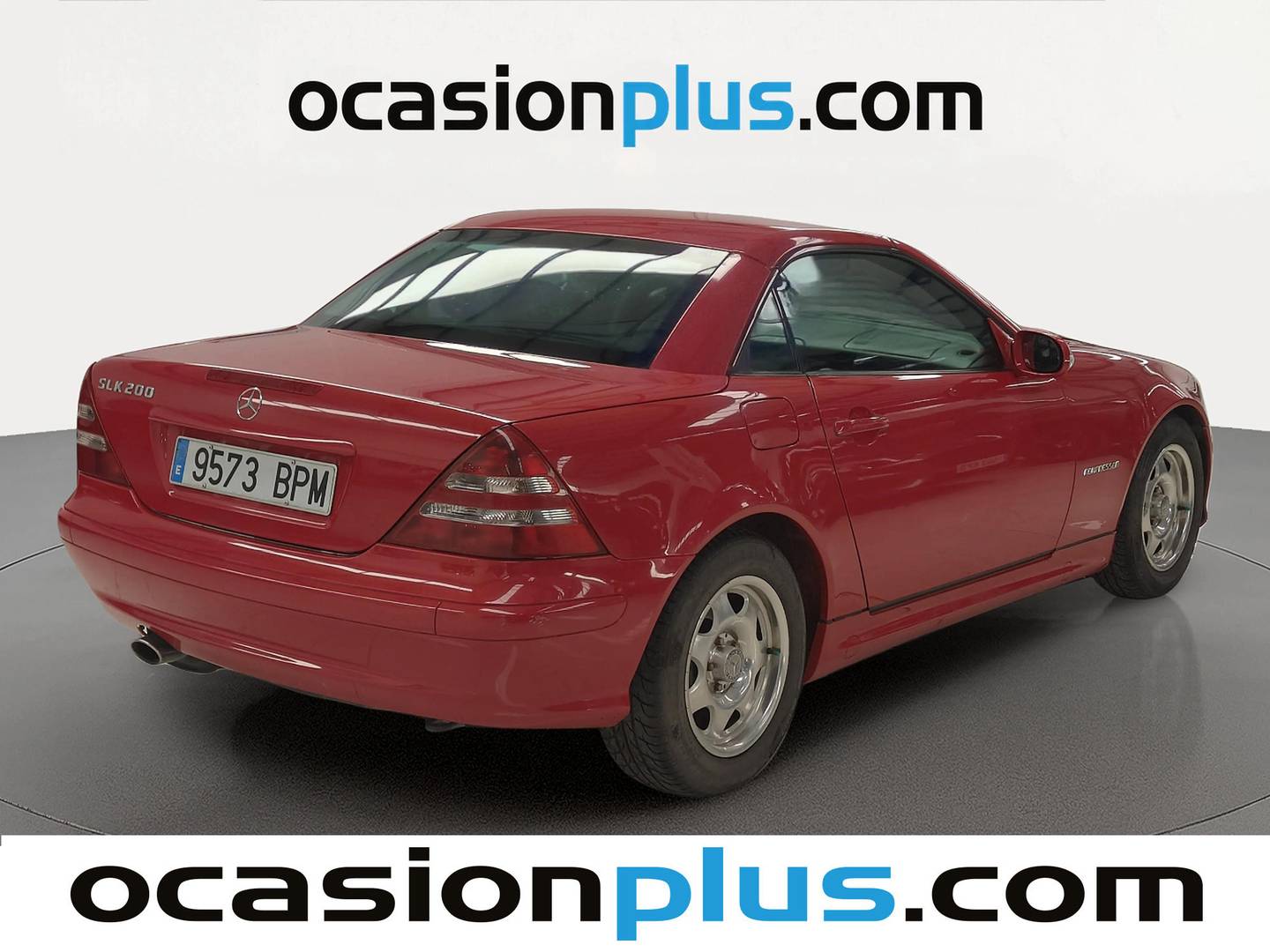 Foto trasera Mercedes Clase SLK Mercedes Clase SLK 200 K (163 CV) derecha