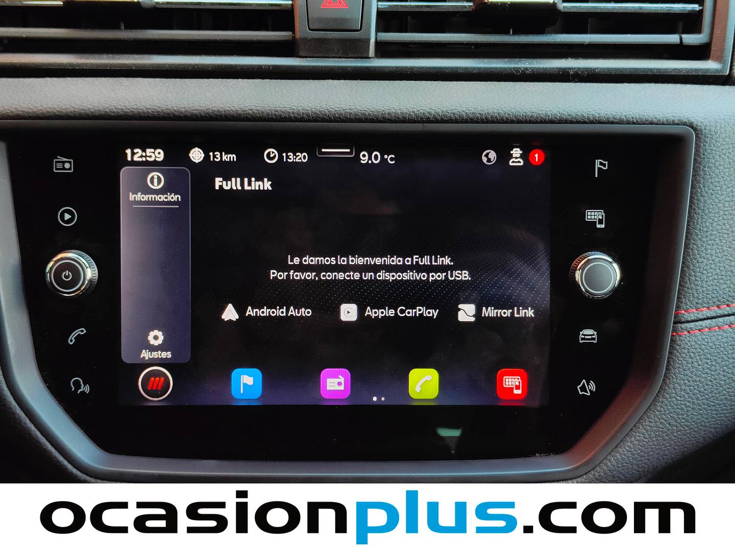 Equipamiento del Seat Arona SEAT Arona 1.0 TSI FR Go2 81 kW (110 CV)