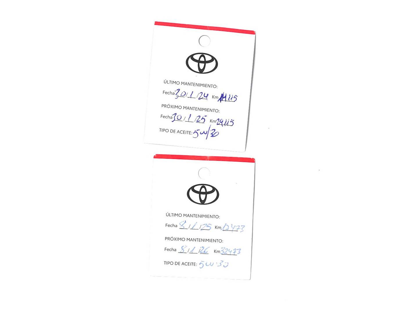 Foto del mantenimiento del Toyota C-HR Toyota C-HR 1.8 125H Advance (122 CV)