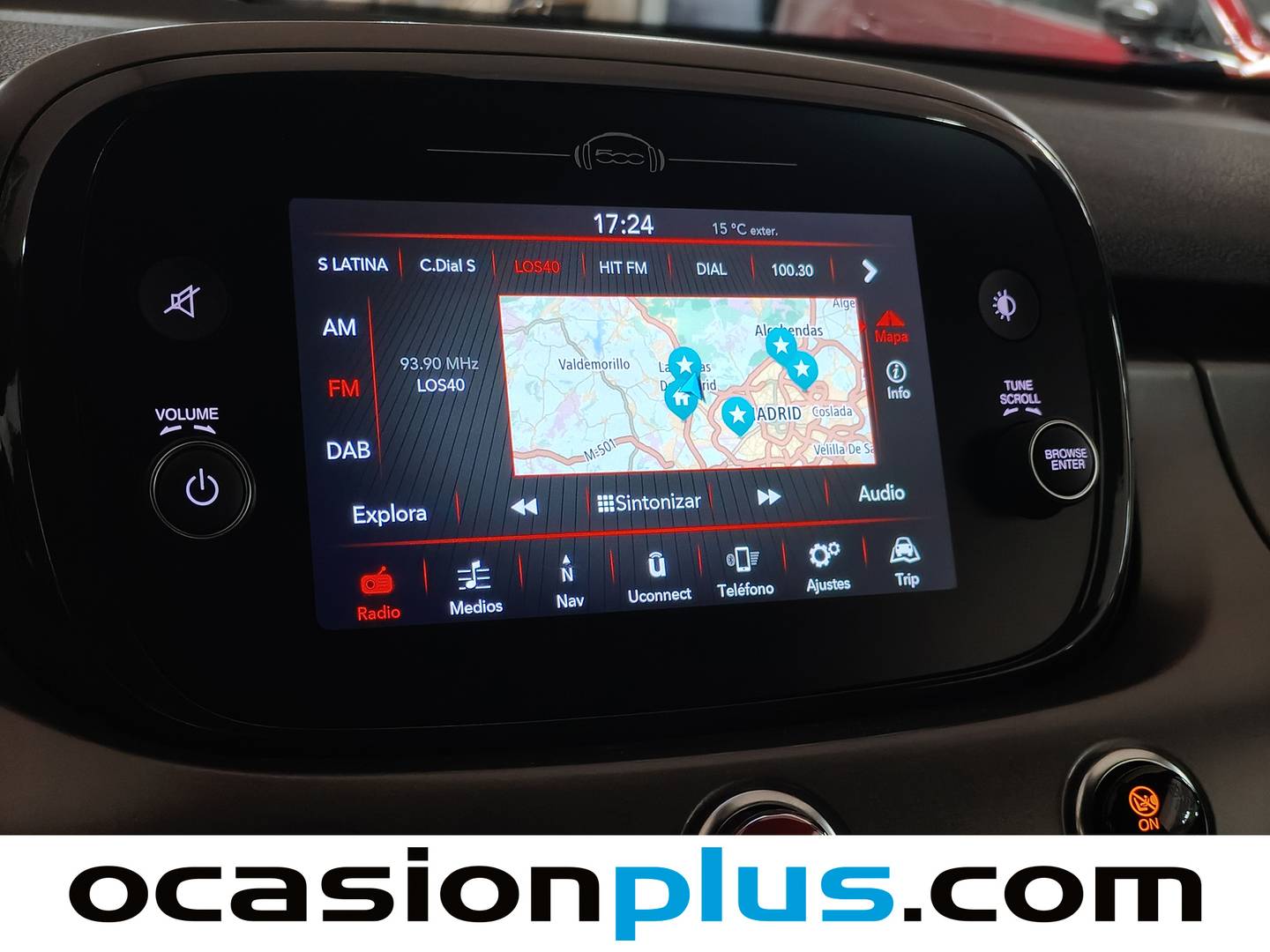 Equipamiento del Fiat 500X Fiat 500X 1.0 Firefly T3 Sport (120 CV)