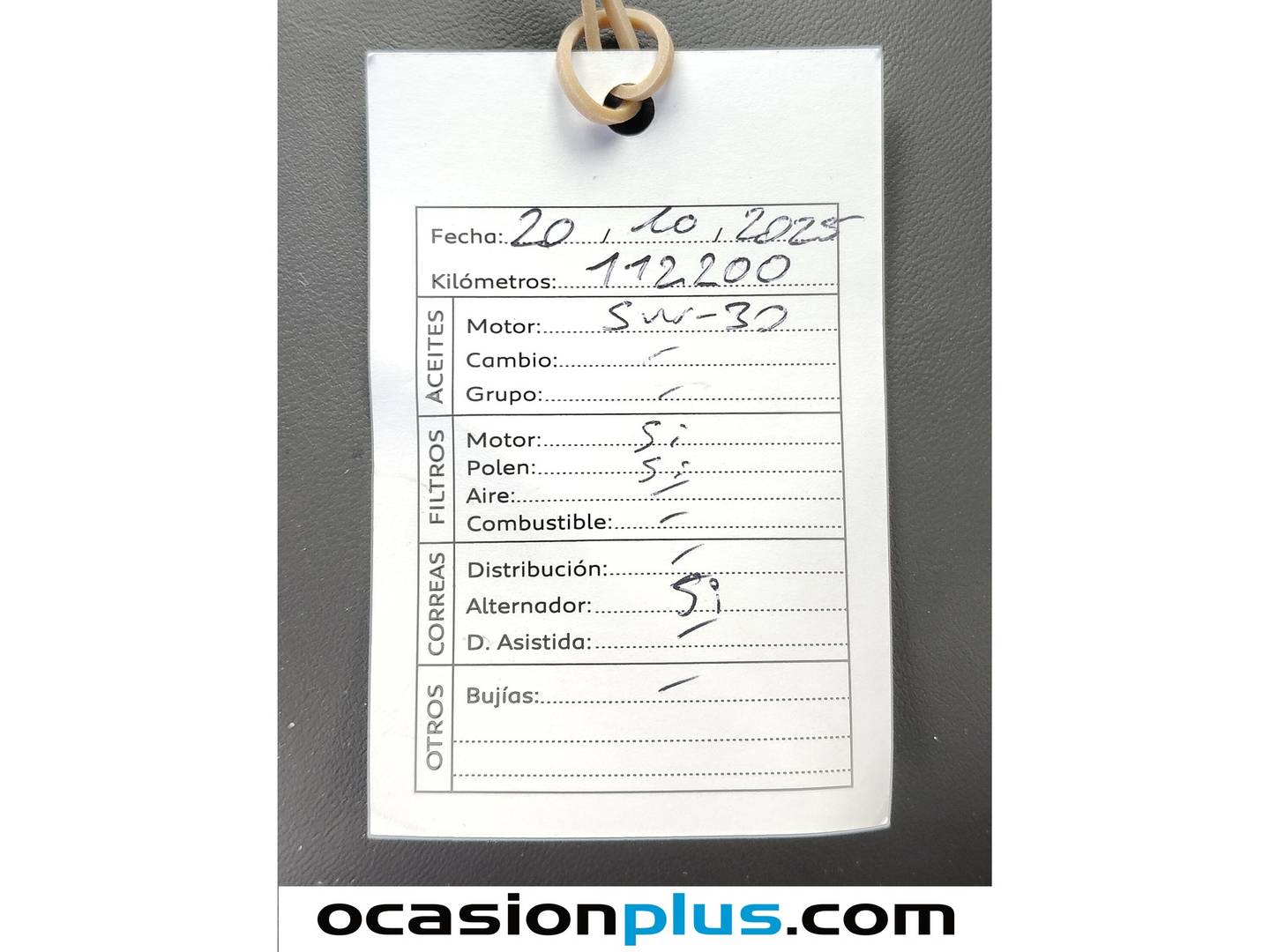 Foto del mantenimiento del Peugeot 308 Peugeot 308 1.2 PureTech GT Line S&S (130 CV)