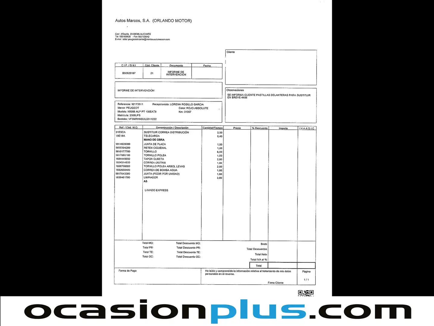 Foto Peugeot 5008 Peugeot 5008 PureTech 130 S&S Allure Pack EAT8  (130 CV)