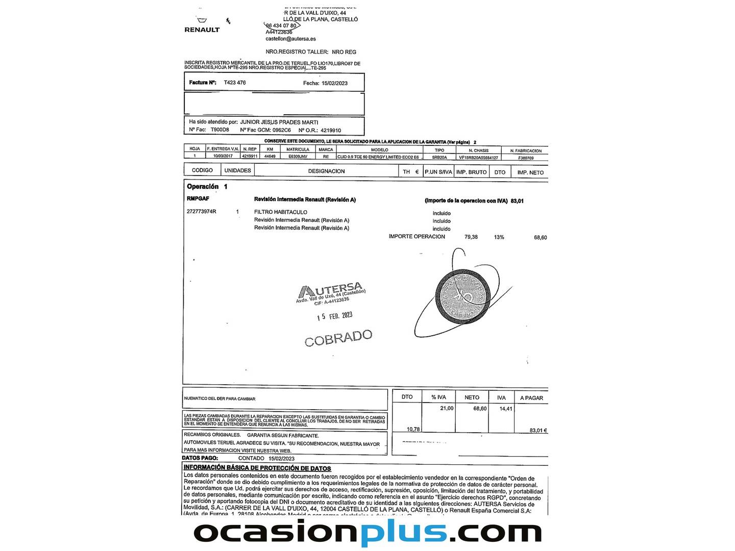 Foto Renault Clio Renault Clio Expression Energy TCe (90 CV)