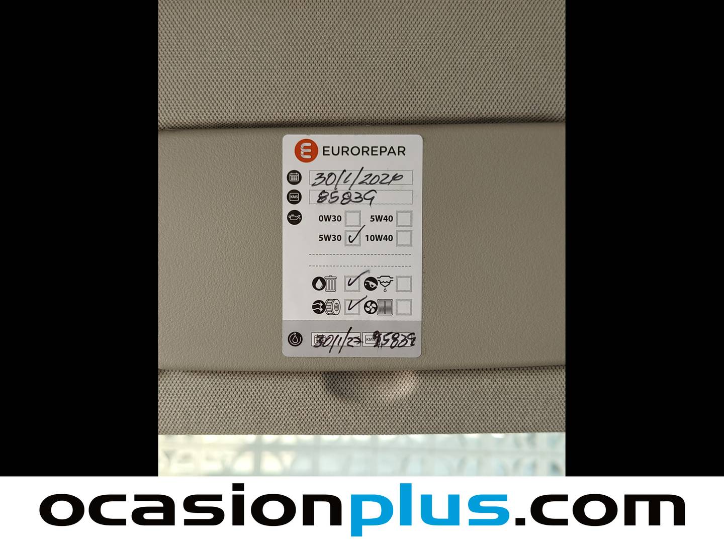 Foto del mantenimiento del Opel Zafira Tourer Opel Zafira Tourer 1.6 Turbo S/S Excellence (200 CV) 7 Plazas