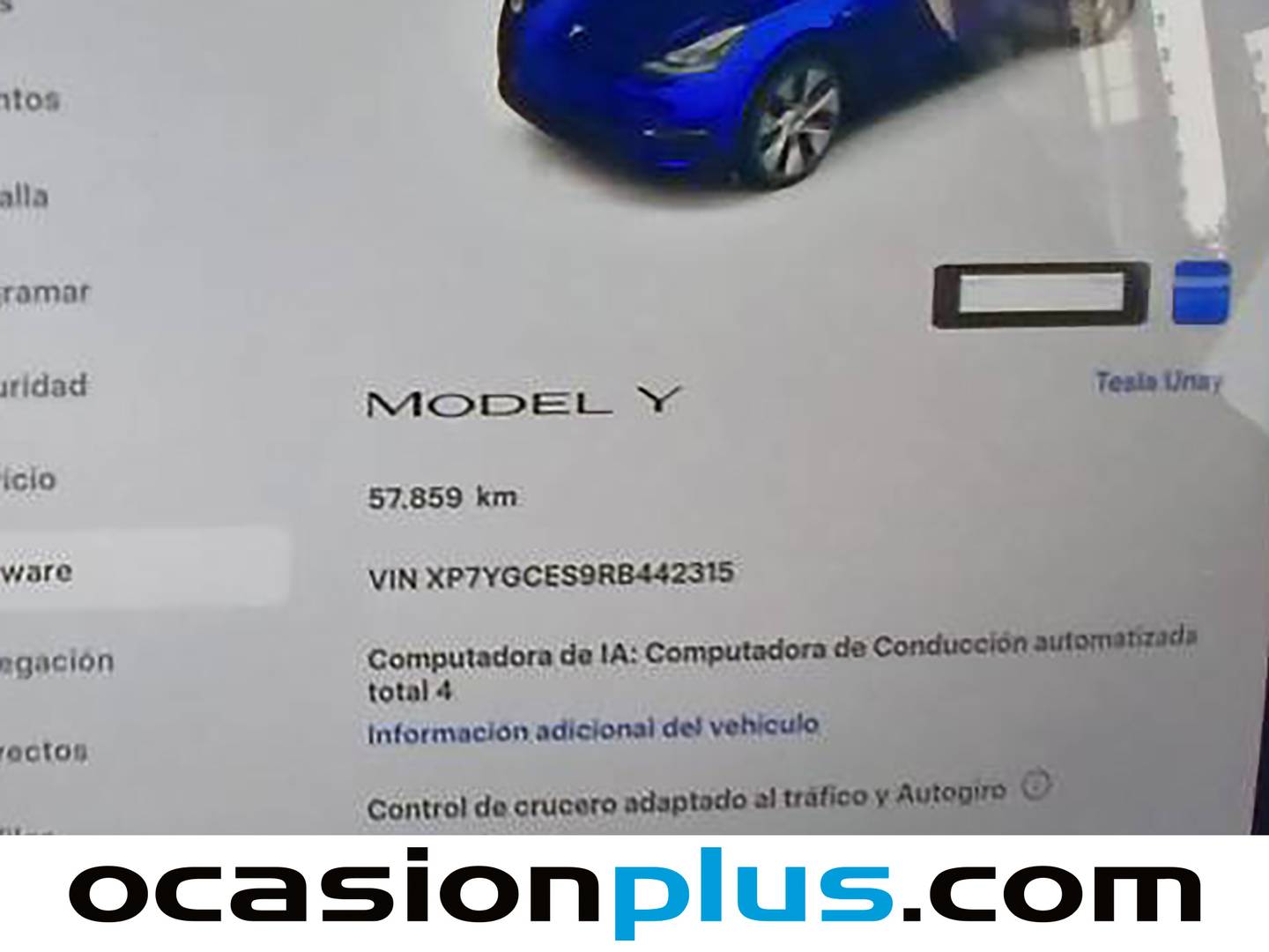 Tesla Model Y Tesla Model Y Tracción Trasera RWD (347 CV) 347cv