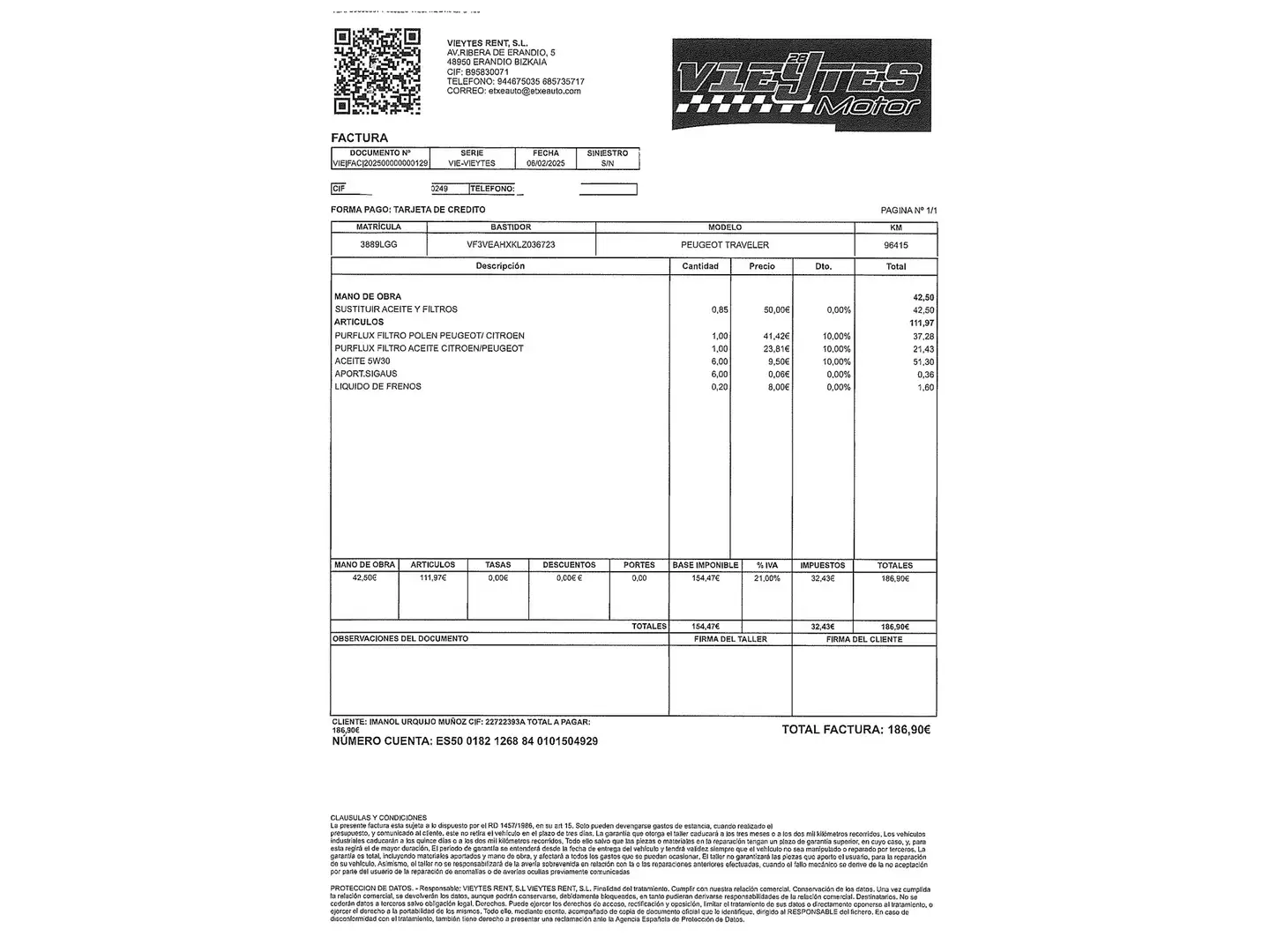 Foto Peugeot Traveller Peugeot Traveller BlueHDi 150 Business Standard (150 CV) 9 Plazas