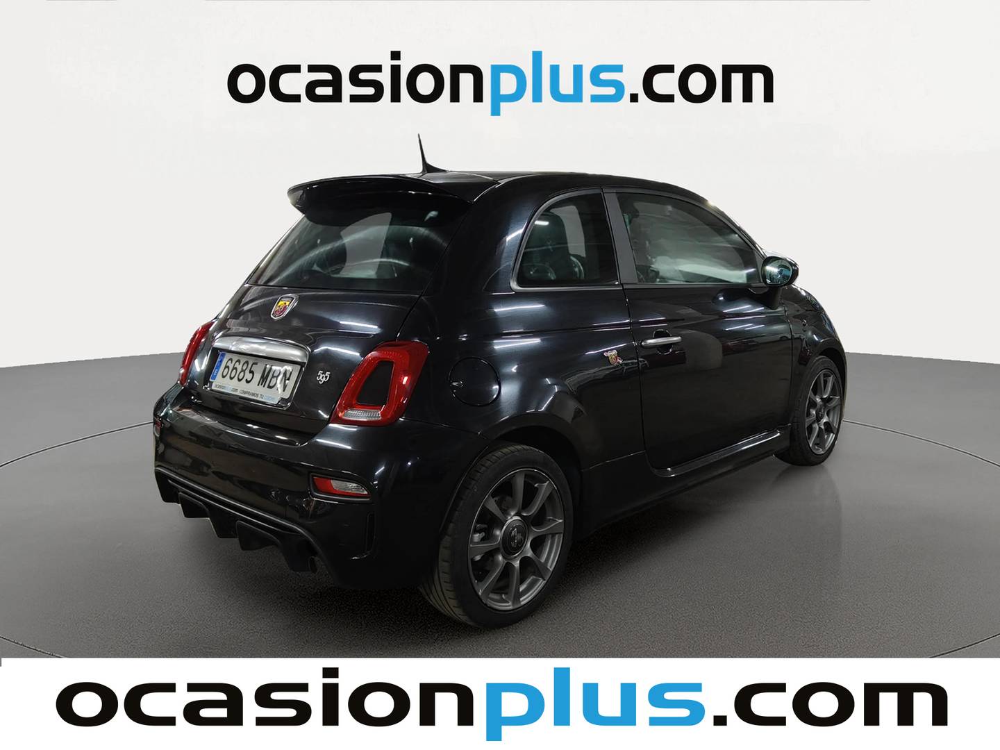 Foto trasera Abarth 500 Abarth 500 1.4 16v T-Jet 595 (165 CV) izquierda