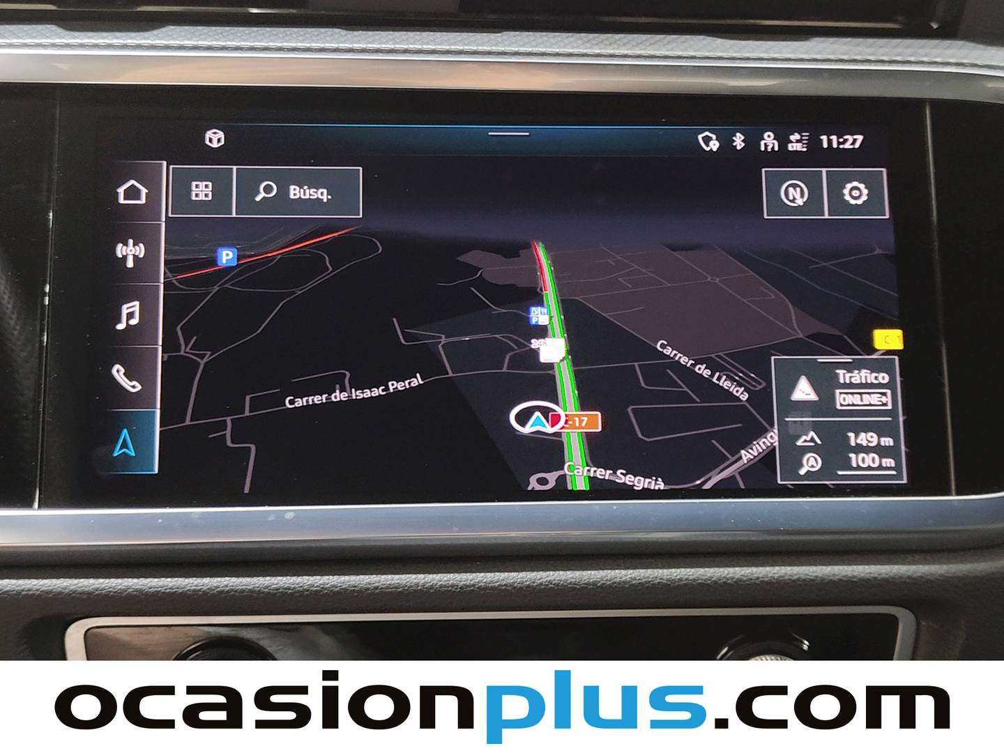 Equipamiento del Audi Q3 Sportback Audi Q3 Sportback Black line 35 TDI (150 CV) S tronic Paquete S-Line