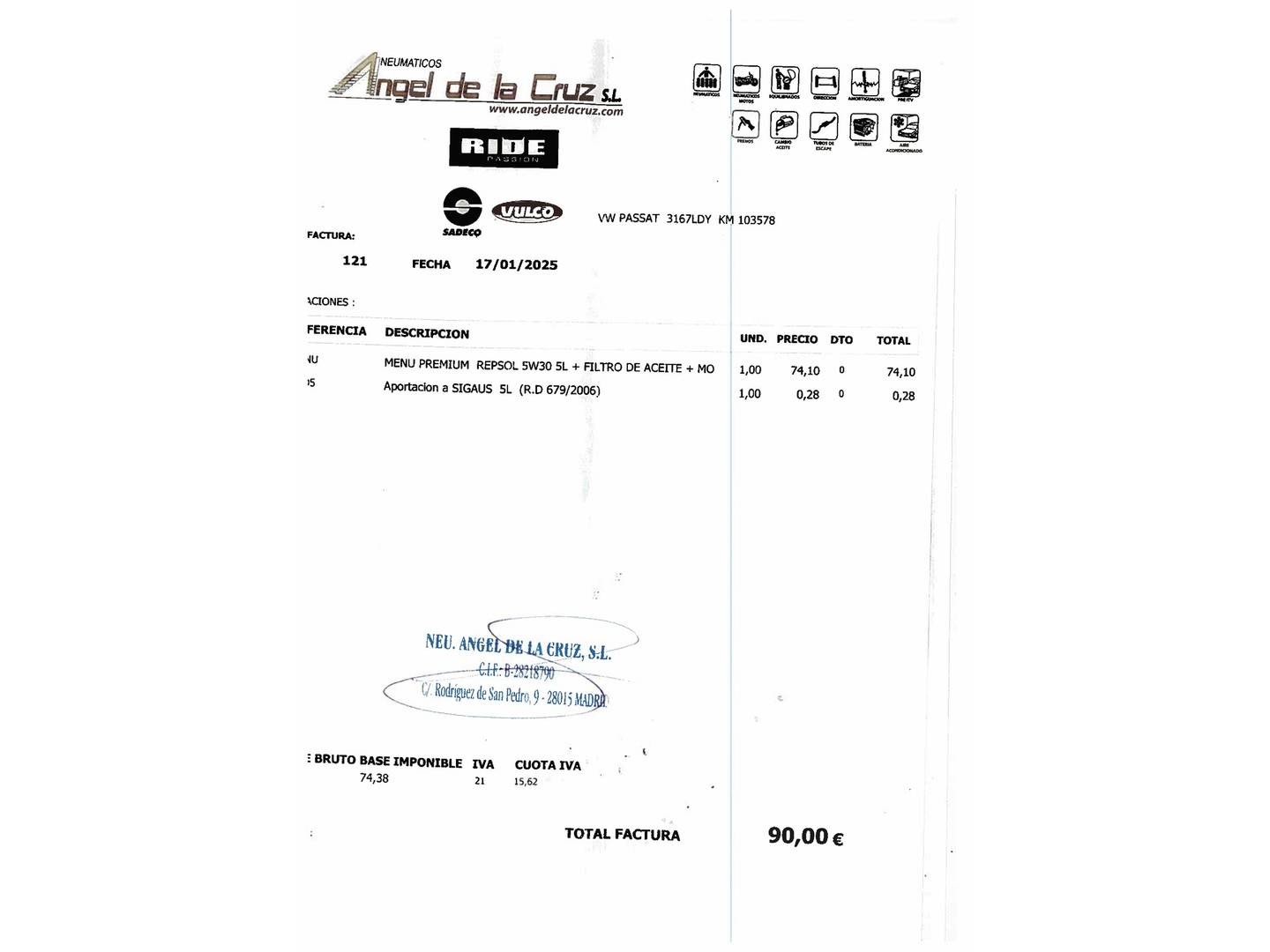 Foto Volkswagen Passat Volkswagen Passat Business 1.6 TDI (120 CV) DSG