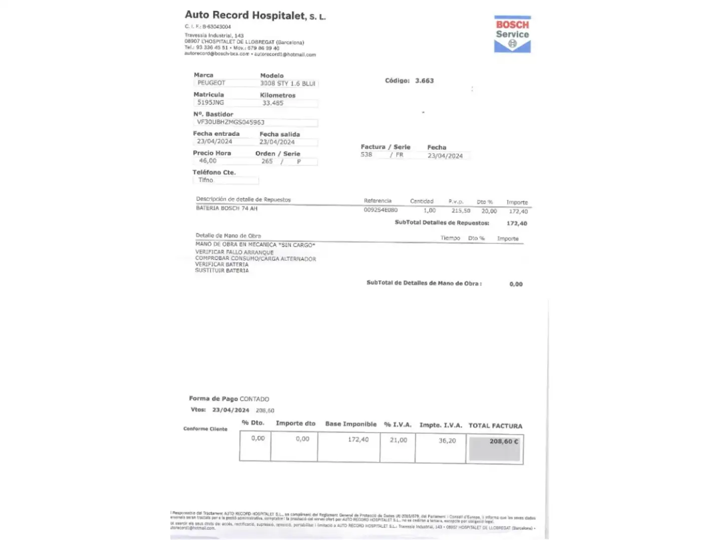 Foto Peugeot 3008 Peugeot 3008 1.6 BlueHDI FAP Style (120 CV)