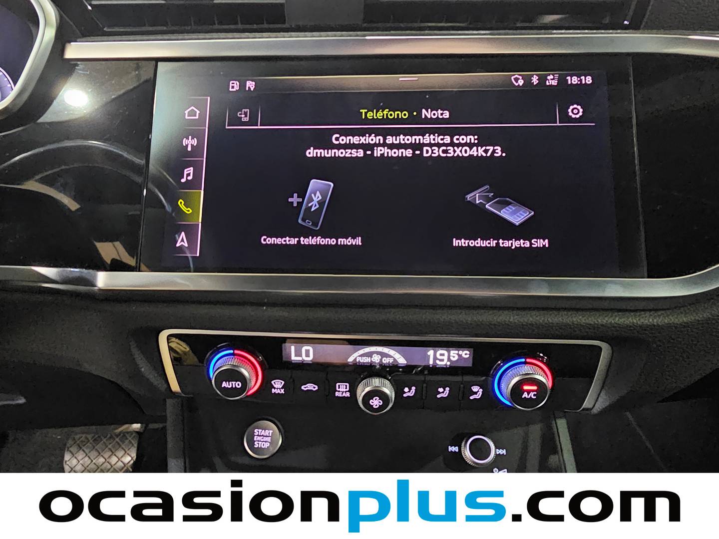 Audi Q3 Audi Q3 Black line 35 TFSI (150 CV) S tronic PACK S-LINE seminuevo