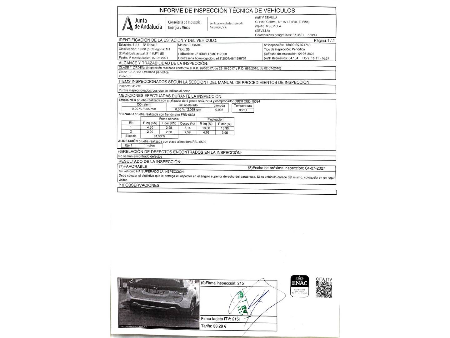 Subaru Forester Subaru Forester 2.0i Hybrid Executive Plus CVT (150 CV) de segunda mano