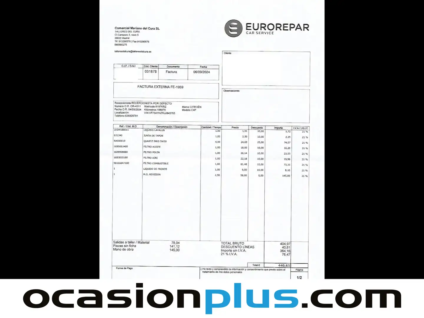 Foto Citroën Grand C4 Spacetourer Citroen Grand C4 Spacetourer BlueHDi (130CV) EAT8 Feel