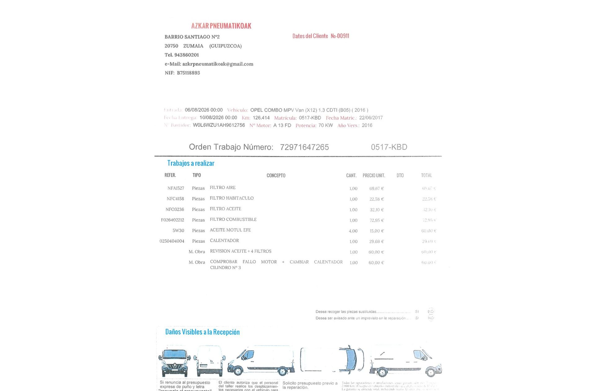 Opel Combo Cargo 1.3 CDTI L2H1 Incrementada - foto 13