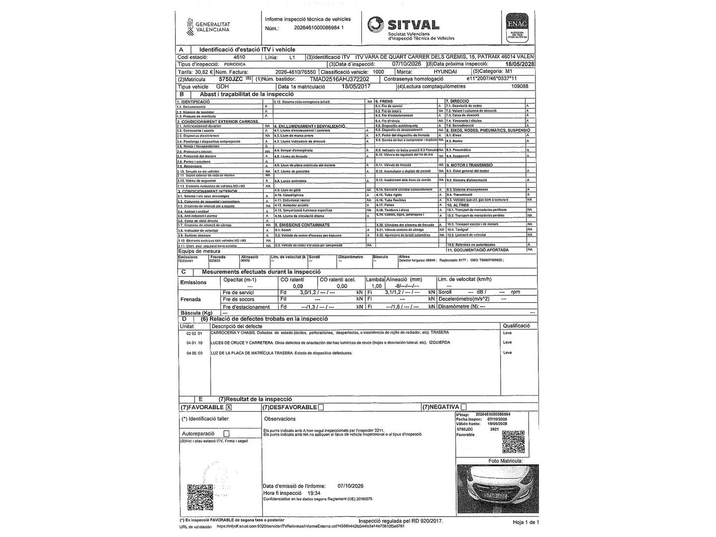 Hyundai i30 Hyundai i30 1.4 MPI BlueDrive 25 Aniversario (100 CV) de segunda mano