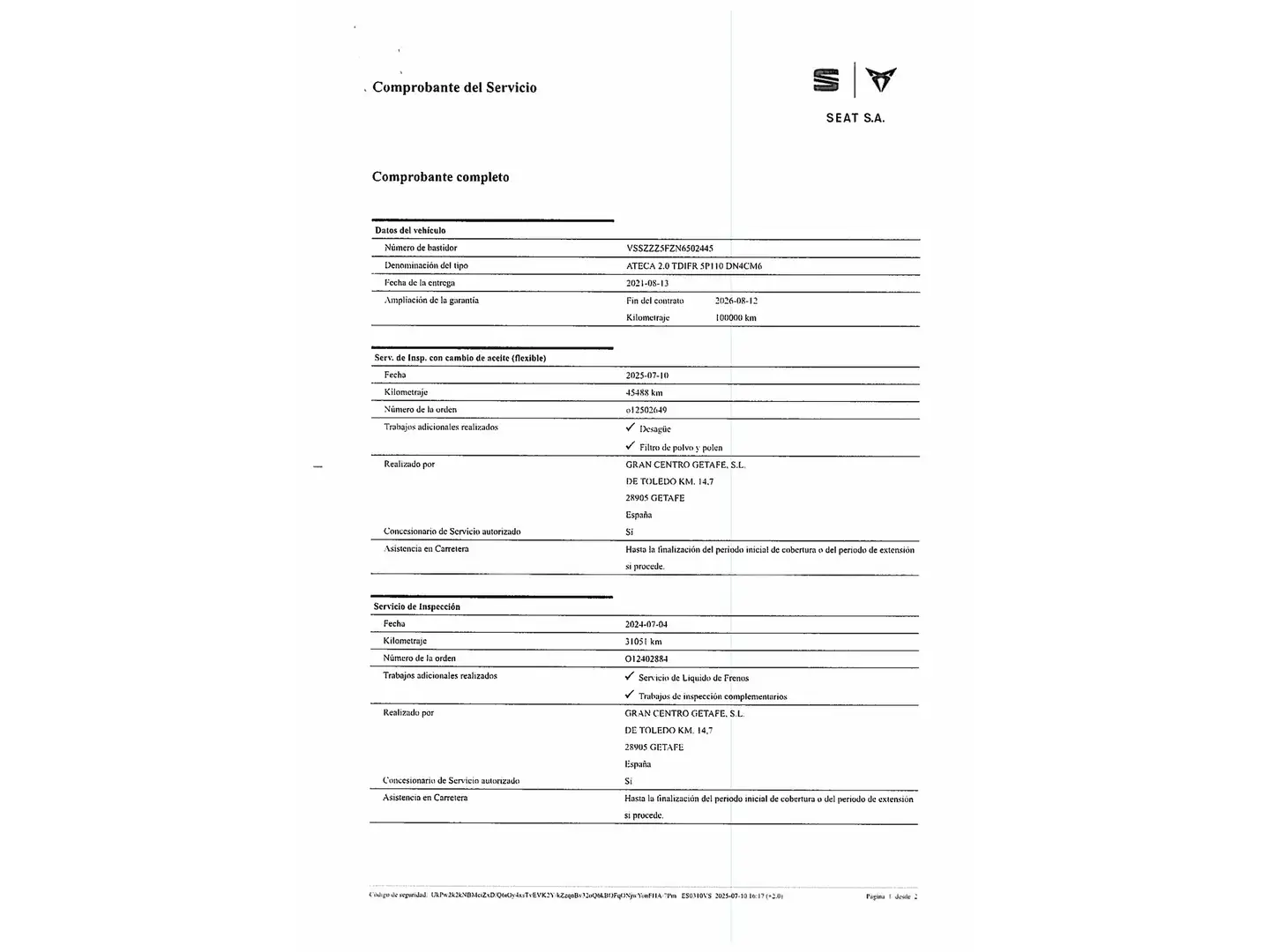 Foto Seat Ateca SEAT Ateca 2.0 TDI S&S FR Go (150 CV)