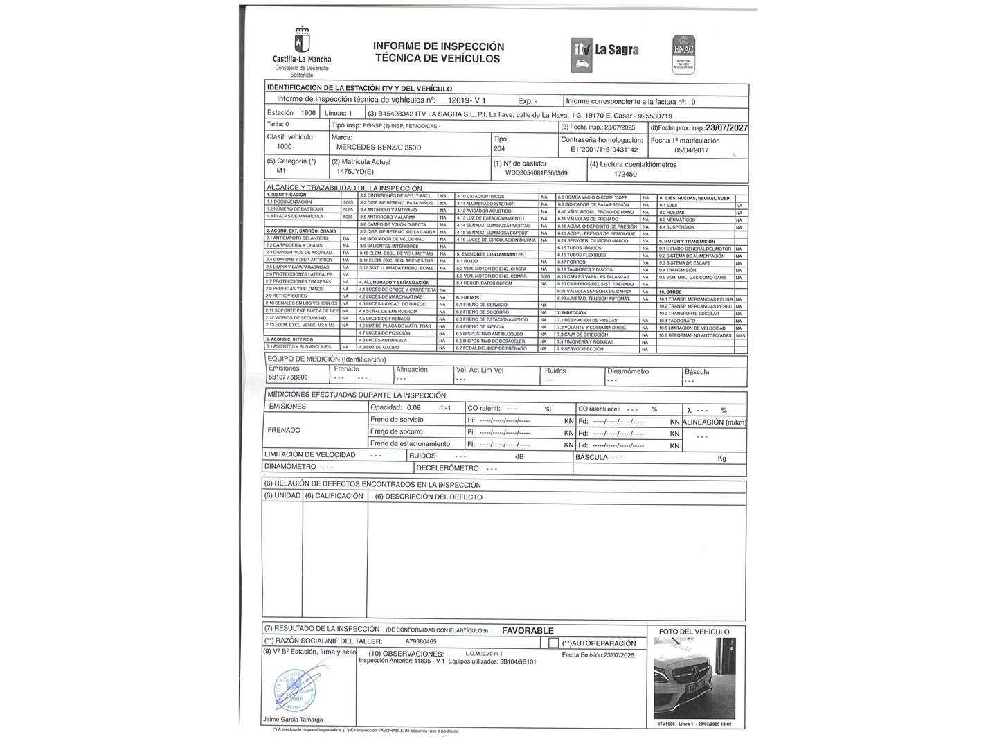 Mercedes Clase C Mercedes Clase C Cabrio 250 d  (204 CV) Pack AMG de ocasión